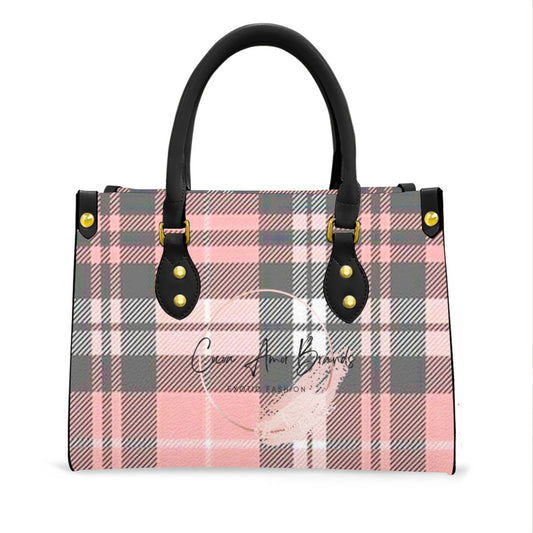 Women's Tote Bag With Black Handle
